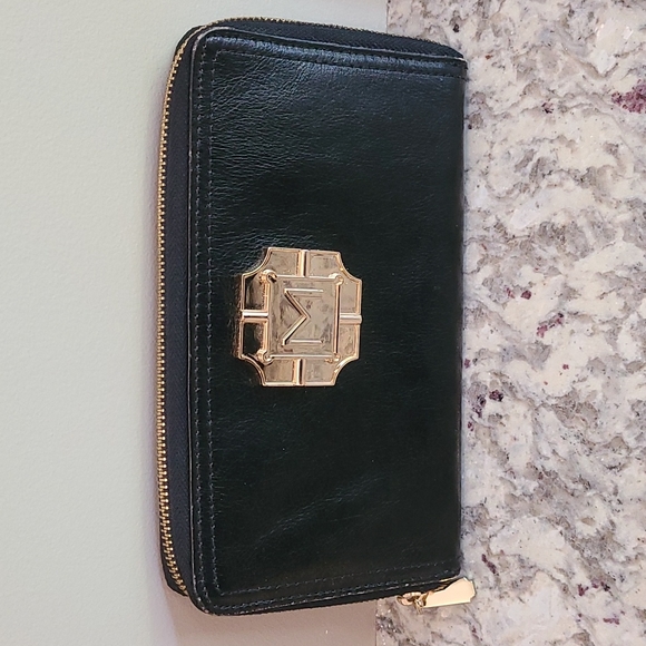 Monet Leather Zip Wallet - Picture 2 of 14